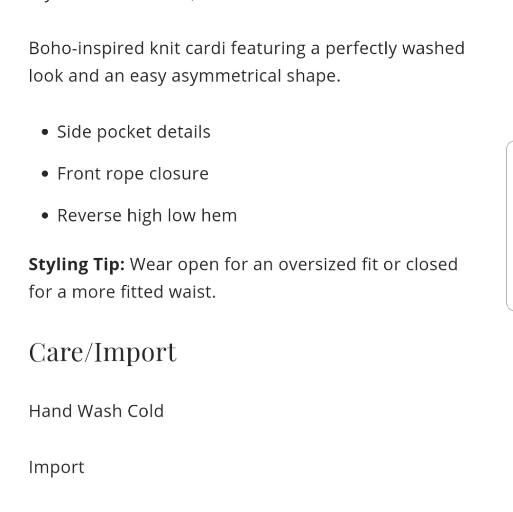 FREE PEOPLE All Washed Out Cardi - Picture 8 of 13